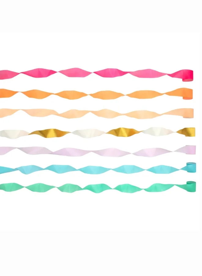 Meri Meri Bright Crepe Paper Streamers