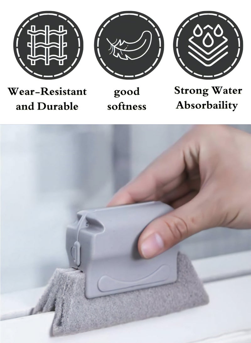 Window Cleaning Brush & Hand Squeegee Wiper Set – 360° Rotating Magic Broom, Easy-to-Use Glass & Tile Cleaner for Windows, Shower Doors, Mirrors, Car Windows, and More – Family Cleaning Tool - Image 4