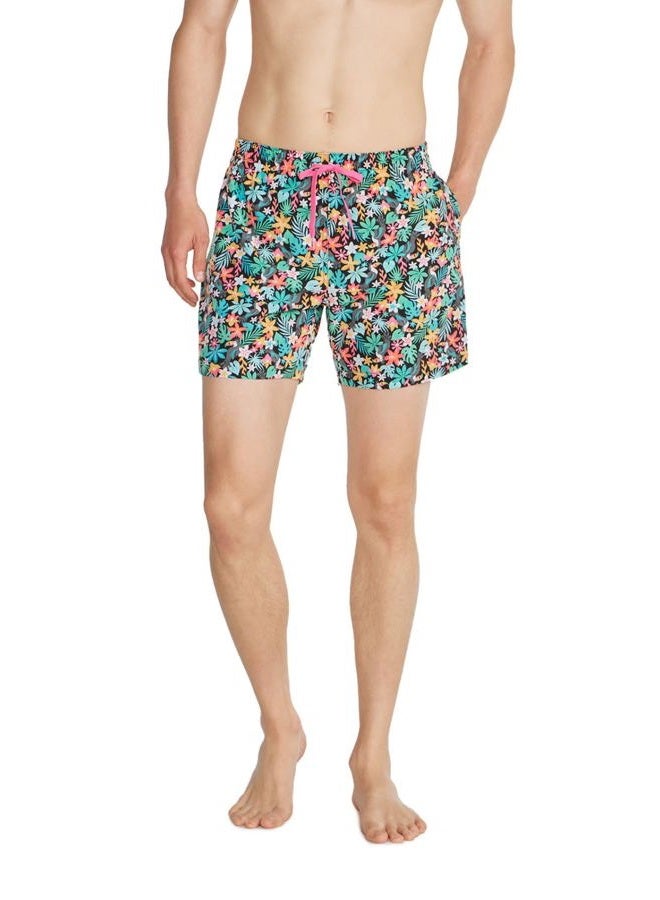 Chubbies Men's Swim Trunks, Stretch Swimming Board Shorts, 5.5” Inseam, The Bloomerangs, M Short - Image 1