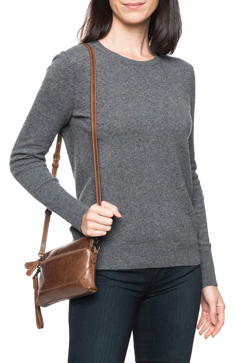 Frye حقيبة كروس بودي ويدج من فري ميلسا للنساء، كوجناك، مقاس واحد أمريكي - Image 2