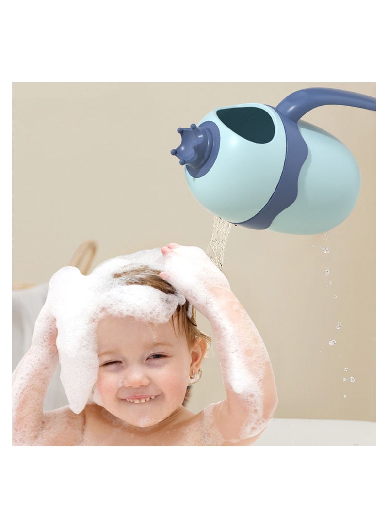 Eazy Kids Eazy Kids Royal Baby Head Shampoo Wash Rinse Shower Mug - Blue, 500ml  - Image 2