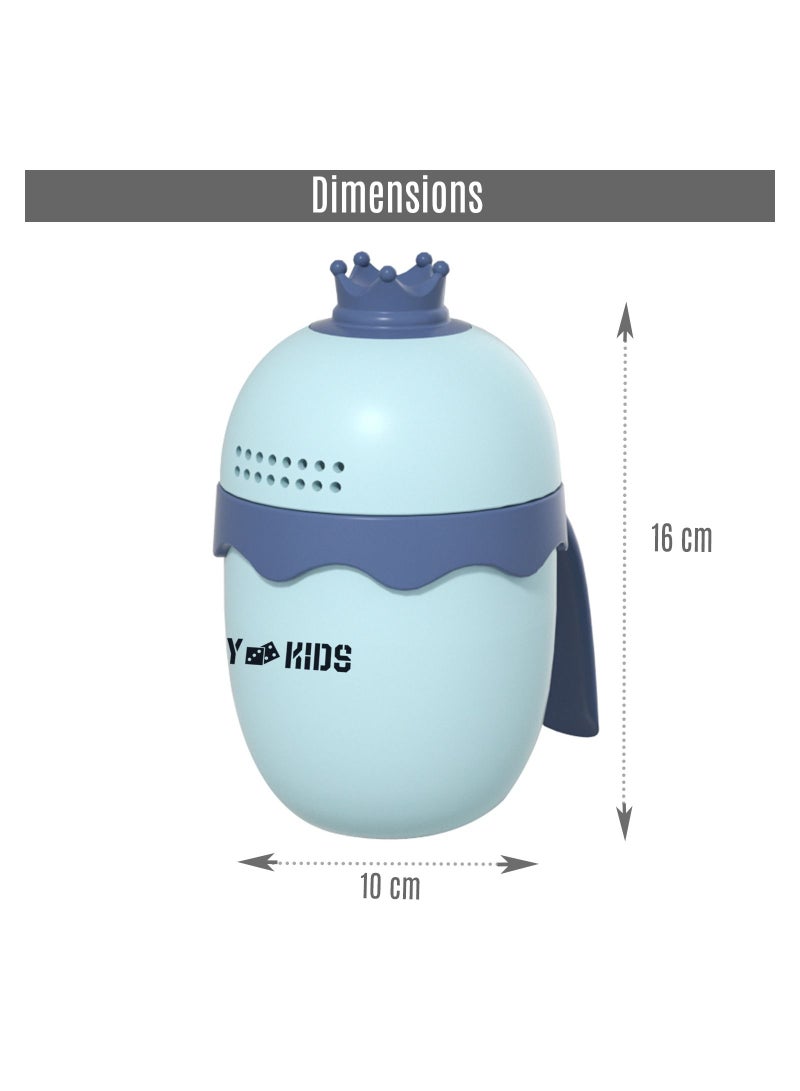 Eazy Kids Eazy Kids Royal Baby Head Shampoo Wash Rinse Shower Mug - Blue, 500ml  - Image 5