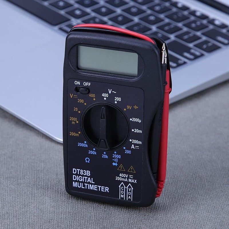 Multimeter DT83B Pocket Digital Ammeter Voltmete DC/AC Ohm Meter Tester Electrical Instruments Mini Thin Multimeter - Image 2