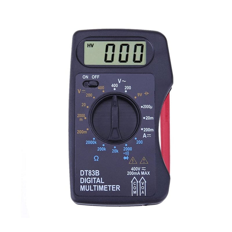 Multimeter DT83B Pocket Digital Ammeter Voltmete DC/AC Ohm Meter Tester Electrical Instruments Mini Thin Multimeter - Image 1