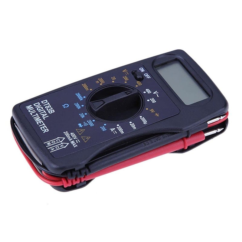 Multimeter DT83B Pocket Digital Ammeter Voltmete DC/AC Ohm Meter Tester Electrical Instruments Mini Thin Multimeter - Image 4