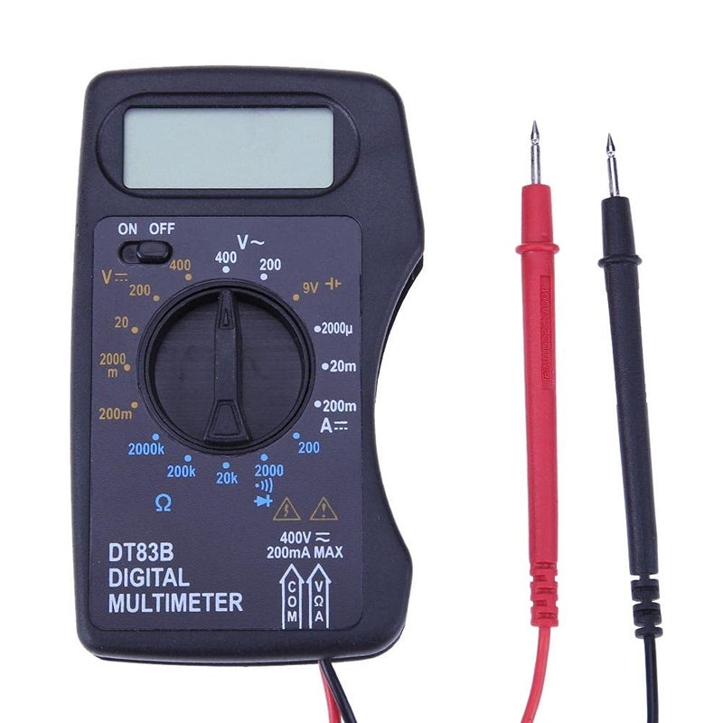 Multimeter DT83B Pocket Digital Ammeter Voltmete DC/AC Ohm Meter Tester Electrical Instruments Mini Thin Multimeter - Image 5