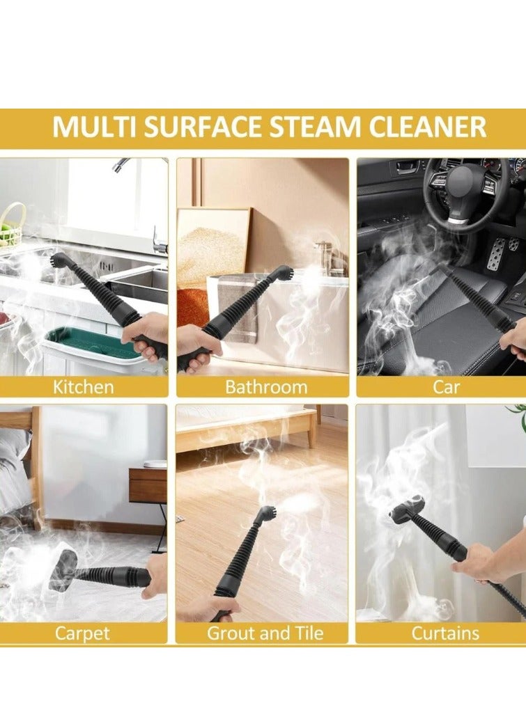 Denx A multi-use steam cleaning device that operates electrically, with a power of 1200 watts, and a water capacity of 350 ml 15 PC - Image 5