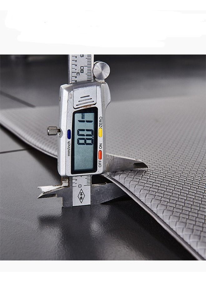Generic - Anti Fatigue Kitchen Mat Waterproof PVC Kitchen Rugs Non Slip Washable Heavy Duty Kitchen Runner Easy Clean Kitchen Floor Mat Oil Resistant (Grey 44x150cm) - Image 1