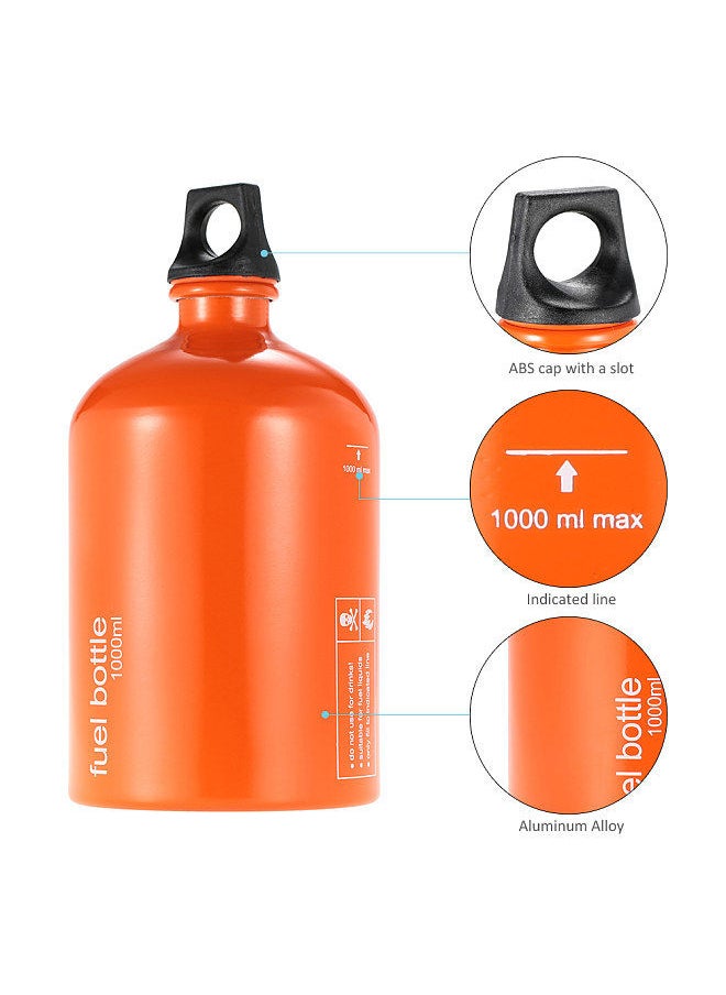 Generic - Portable Bottle Petroleum Gasoline Bottle Tank Can 1000ml - Image 1
