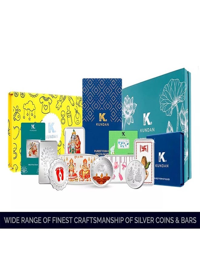 Kundan 20gm (999.9) Baba Deep Singh Silver Colour Bar - Image 5