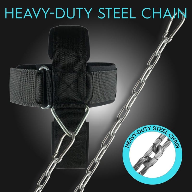 Vikingstrength Neck Harness Padded Strength Trainer- Premium Quality for Neck Curls and Training. Head Exerciser for Sports and Fitness, D ring + V-Strength Workout App - Image 5
