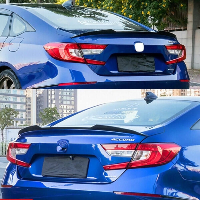 NEESPOC Rear Trunk Spoiler Wing for Honda Accord 10th Gen 2018-2022 Sedan - Gloss Black ABS Plastic - Image 3
