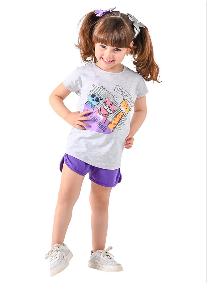 JOCKEY - Kids Girls Set Two Pieces Top & Shorts - Image 1