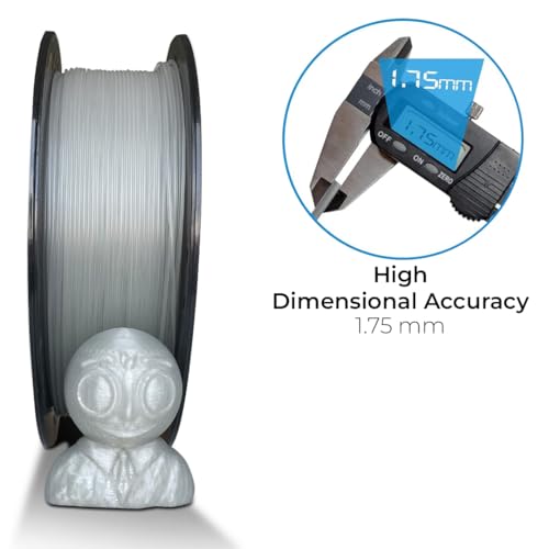 NFIL3D Premium HS PLA+ Glow in The Dark Green - 3D Printing Filament | Compatible with All 3D Printers | 1.75mm | 1Kg Nett Weight - Image 2