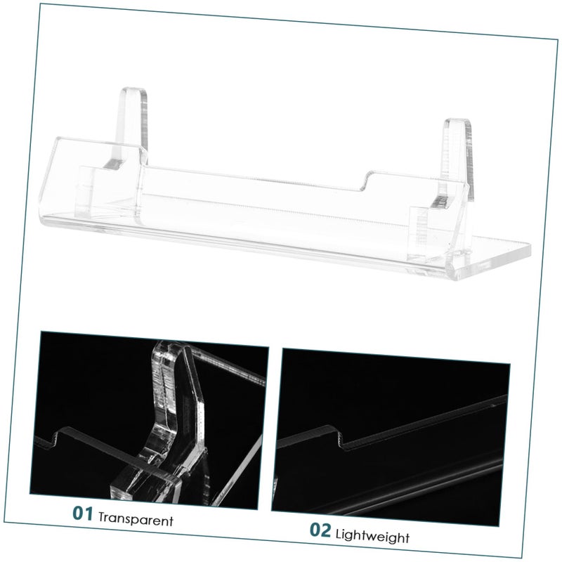 Rotating Display Stand For Phone And Tablet Acrylic Space Saving Desk Holder - Image 4