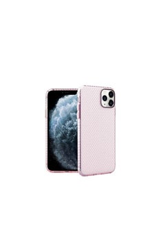 Protect iPhone 12 pro clear case pink color hexa design clear case for iPhone 12 Pro 6.1 inch hexa premium design  - Image 2