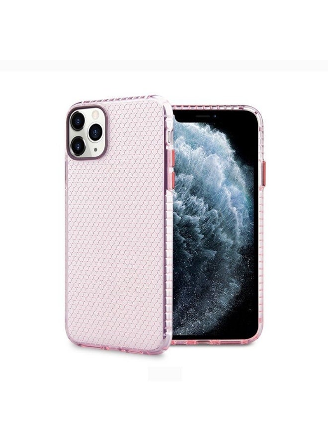 بروتيكت جراب PROTECT شفاف كريستالي متوافق مع iPhone 12 و iPhone 12 Pro | مقاوم للاصفرار | حماية كاملة بزوايا معززة ضد الصدمات | تصميم نحيف وخفيف | لون وردي شفاف - Image 1