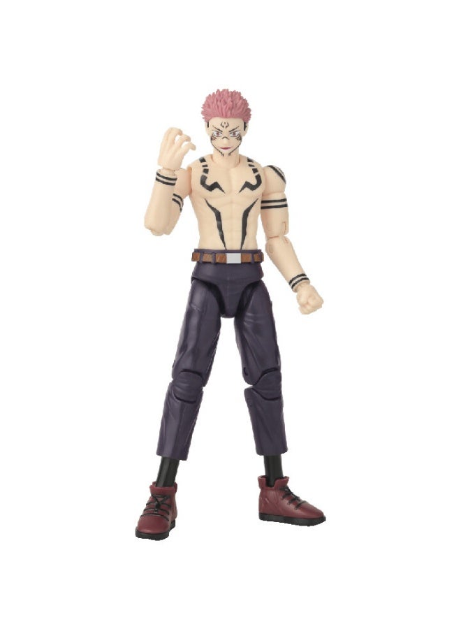 Bandai أبطال الأنمي جوجوتسو كايسن ريومن سوكونا النسخة الثانية 6.5 بوصة | تمثال عمل قابل للتحصيل | تمثال عرض | أيدٍ قابلة للتبديل | هدية مثالية لجمع الهدايا، عشاق المانغا والأنمي! - Image 3