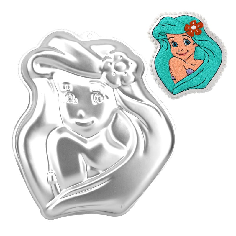 Cake Decorator Preferred Princess Girl Shaped Birthday Party Cake Pan 3D Aluminum Cake Decorating Mould Baking Pan Kitchen Supplies