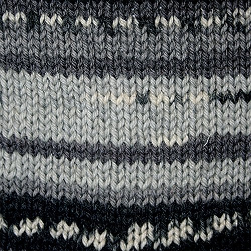 Patons خيوط جورب باتونز كروي - 1.75 أونصة - جاكار رمادي - للحياكة، الكروشيه والحرف اليدوية - Image 2