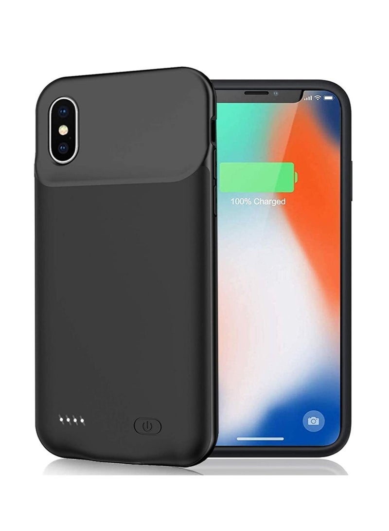 ELTRAZONE غطاء شحن محمول بسعة 3200 مللي أمبير وبطارية ممتدة لجهاز آيفون XS - Image 1