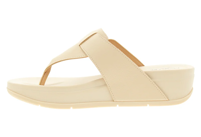Modare Cream Modare Women’s Flat Summer Footwear – Lightweight Slip-On Comfort with Stylish Casual Design for Women | Best Price UAE