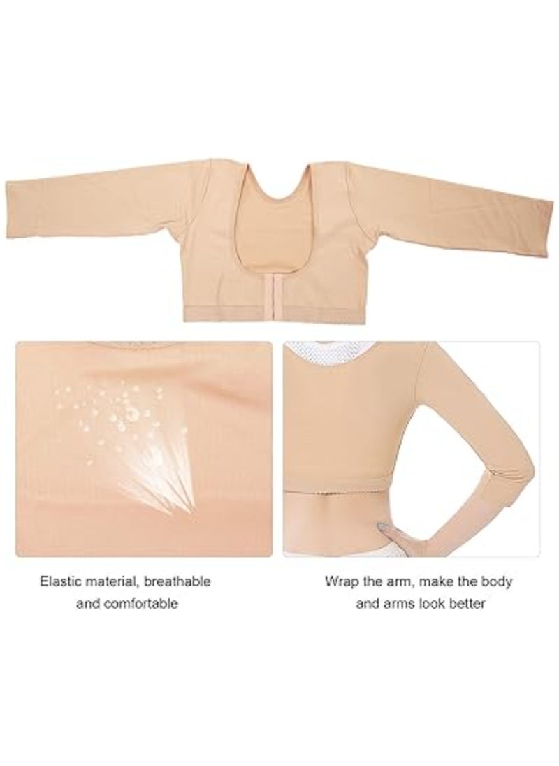 SYOSI Arm Shaper for Women, Arm Compression Sleeves for Women, Post Surgery Humpback Posture Corrector, Shapewear Tops, Women Support Chest Brace Up Upper Arm Shaper Slimmer, Posture Corrector Tops (M)  - Image 4