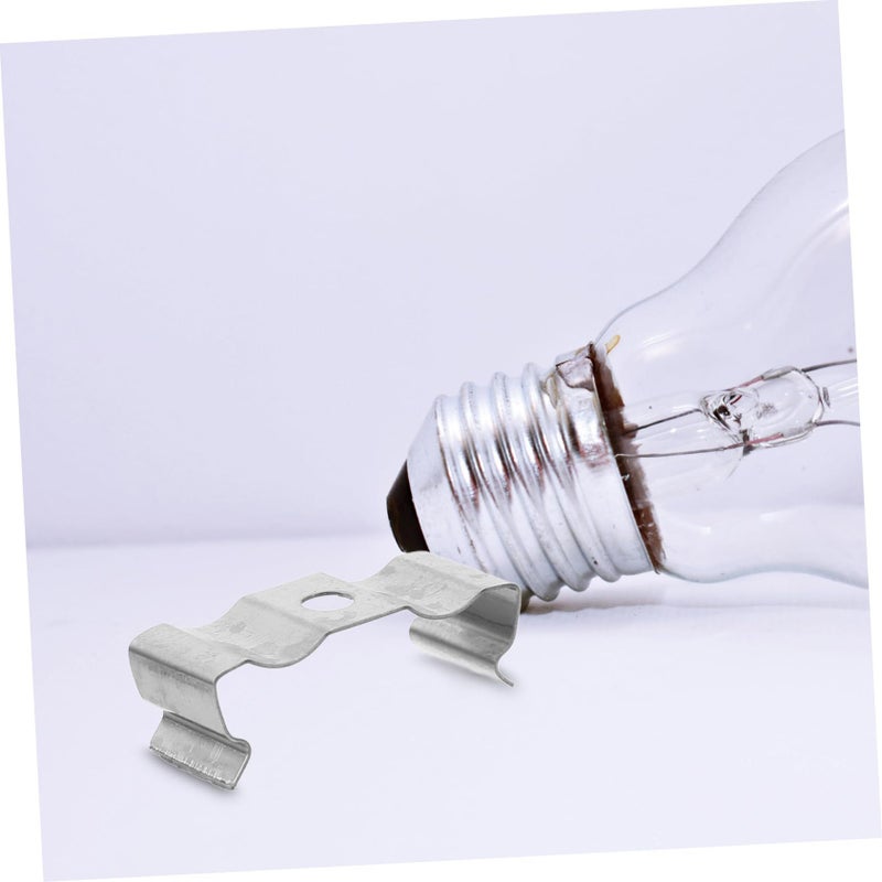50pcs Manganese Steel Mounting Clips For Fluorescent Tube And LED Lamp Installation - Image 5