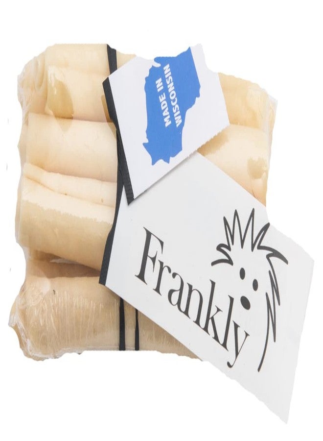 FRANKLY فرانكلي لفائف لحم بقري للمضغ، عبوة من 8 قطع، لفائف صغيرة، طولها 5-6 بوصات، مصنوعة 100% من لحم بقري أمريكي للمضغ - Image 2