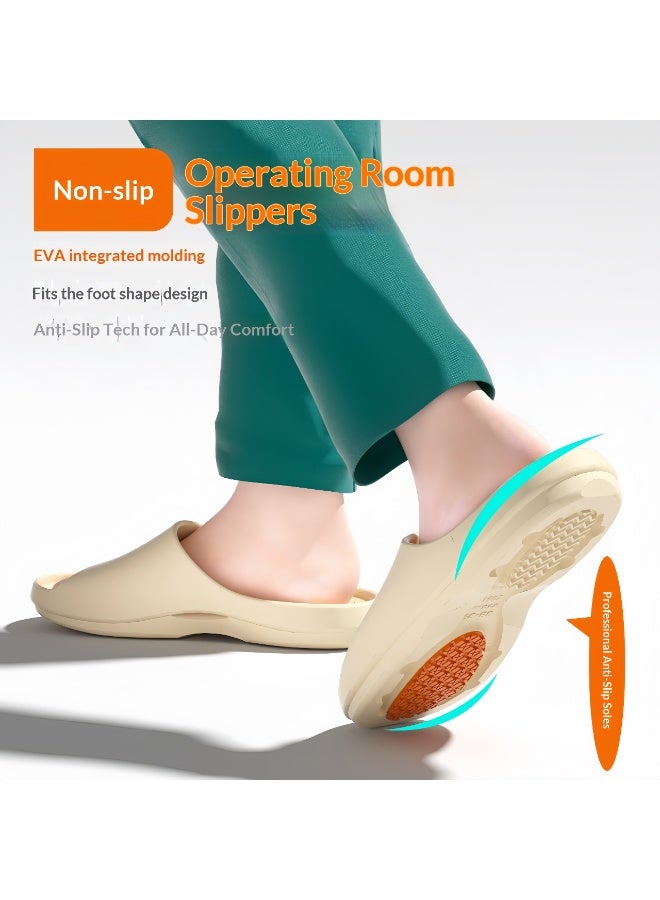 SKT Shiketro Men's Anti-Slip EVA Medical Slippers - Thickened sole, suitable for nurses, doctors, operating rooms, home, work, and outdoor occasions. - Image 3