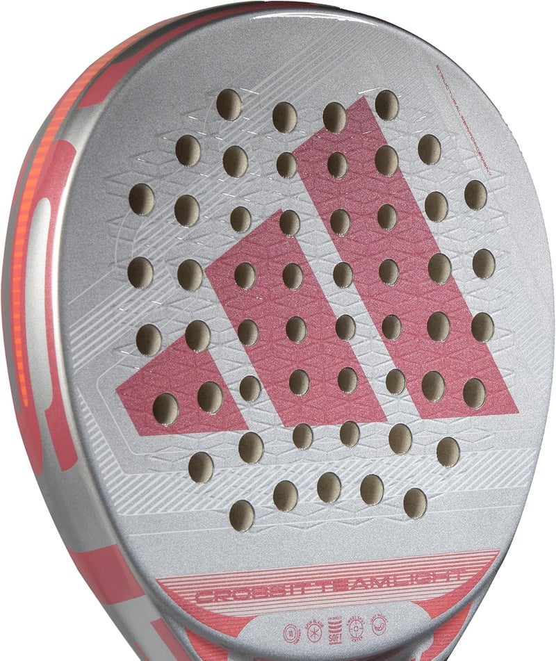 Adidas Cross It Team Light 2026 Professional Lightweight Padel Racket With Enhanced Control, Power Balance, Comfortable Grip & High-Performance Carbon Frame For Advanced And Intermediate Players - Image 3