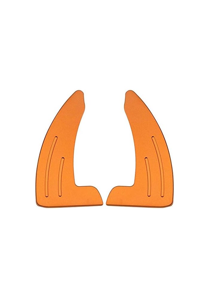 Bentolin Steering Wheel Shift Paddle Trim Covers - Orange - Image 2