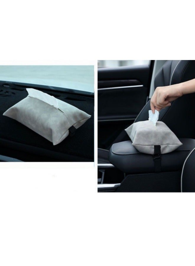 Generic Car Tissue Box Living Room Toilet Tissue Storage Box Paper Box  - Image 4