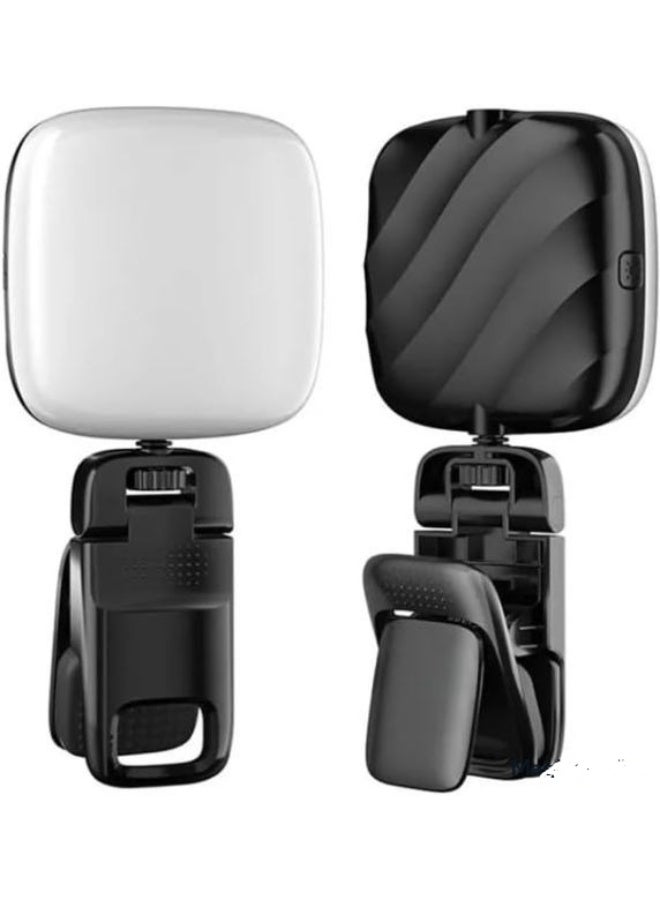 مصباح إضاءة بمشبك للموبايل واللاب توب – 80 لمبة LED، 3 أوضاع، بطارية 2000 مللي أمبير قابلة لإعادة الشحن - Image 3