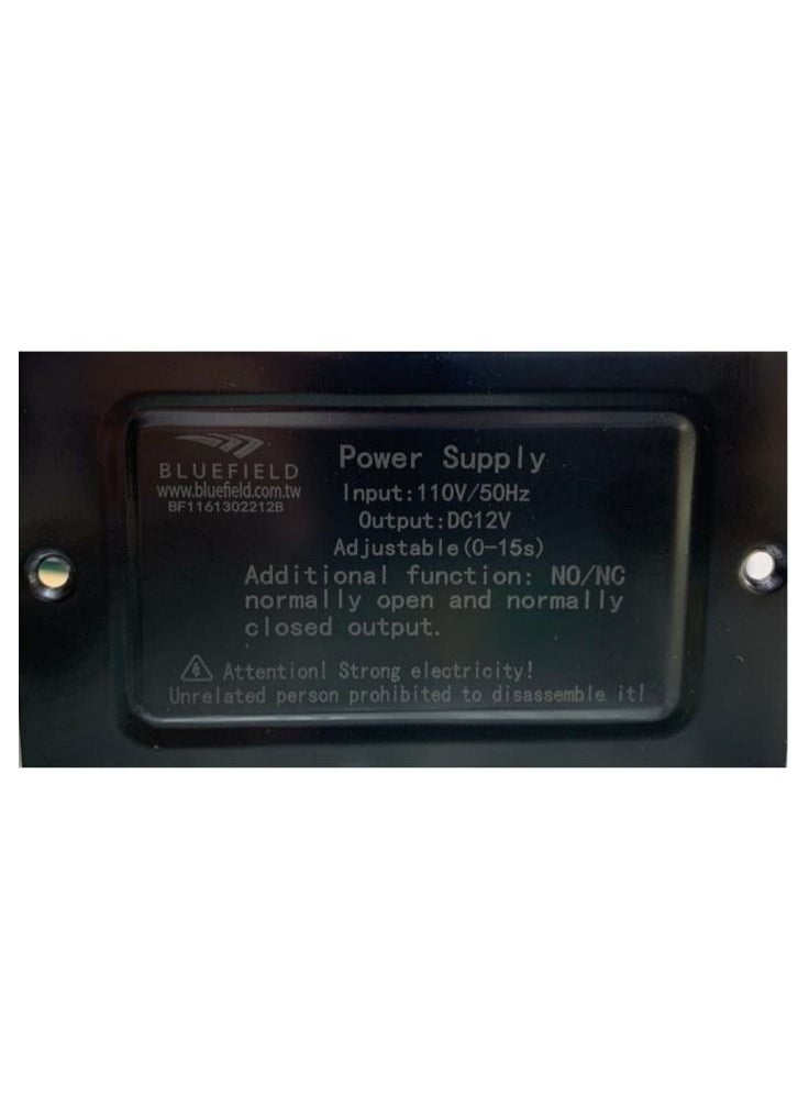 Bluefield 12V 3A Power Supply Control For Door Access Entry Systems  - Image 1