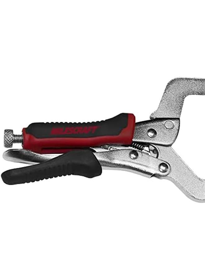 مايلكرافت مشبك وجه 4000 2 بوصة مشبك C عالي التحمل مع وسادات دوارة قابلة للتعديل لفتحة الجيب والمشاريع الخشبية واللحام والمزيد - Image 4