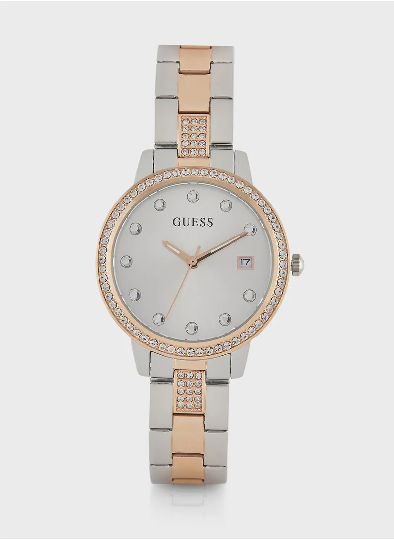 GUESS Heartless Steel Strap Analog Watch