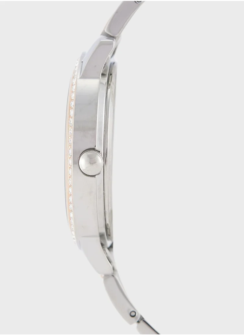 GUESS Heartless Steel Strap Analog Watch