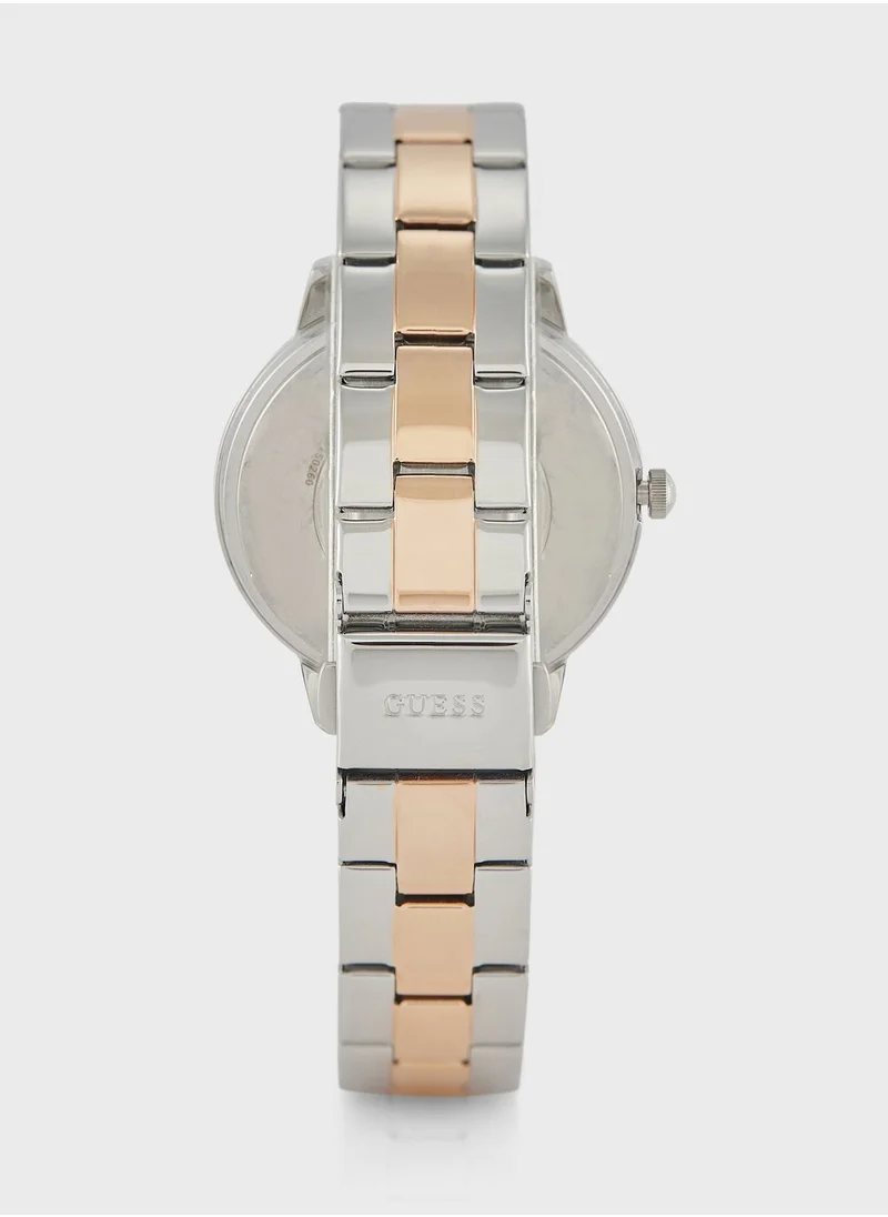 GUESS Heartless Steel Strap Analog Watch