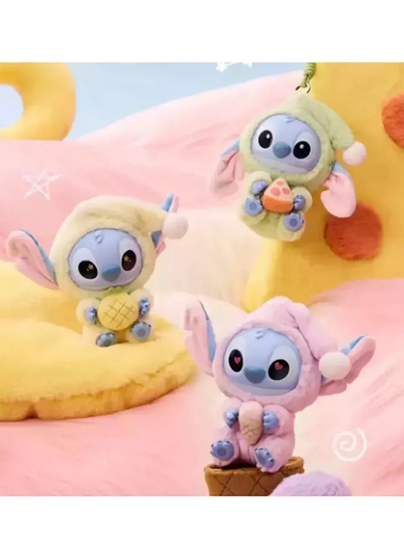 ستيتش Original “Eat Something Before Sleep” Cute Vinyl Plush Toy Surprise Box – Blind Box Collectible - Image 4