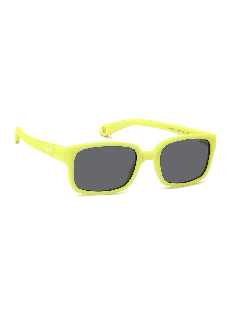 Polaroid Kids Unisex Polarized Rectangular Sunglasses - Pld K008/S Green Millimeter - Lens Size: 44 Mm  - Image 2