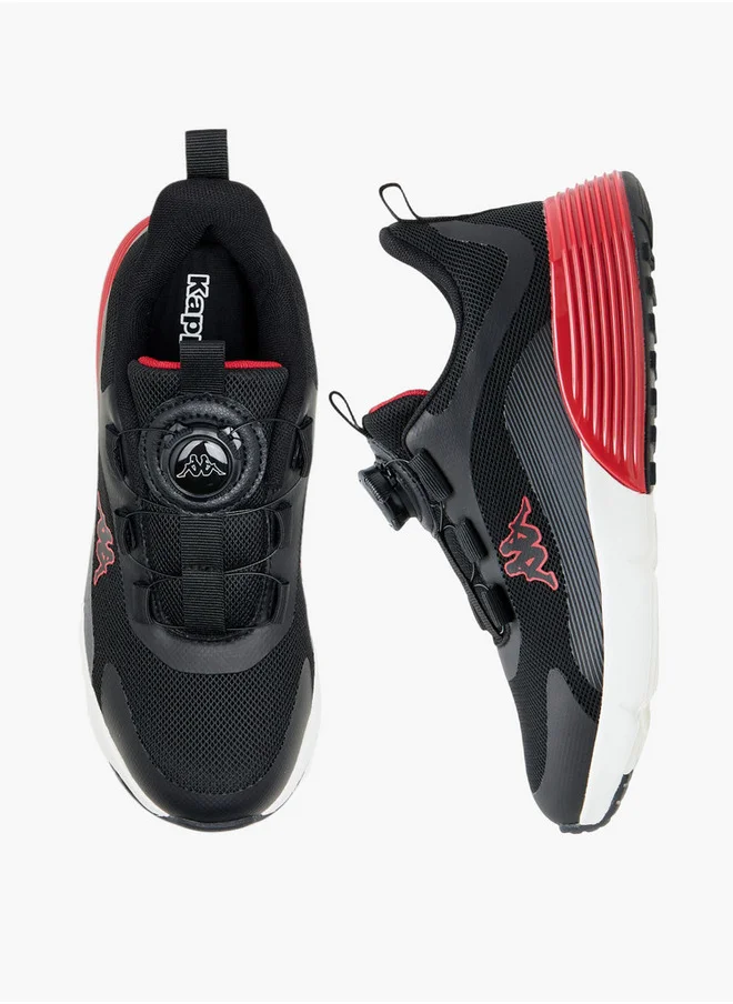 كابا Boys' Logo Print Sports Shoes with Rotating Buckle Closure