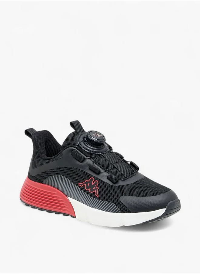 كابا Boys' Logo Print Sports Shoes with Rotating Buckle Closure
