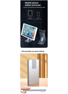 OUYoo OUYoo Cell Phone Stand, Foldable Adjustable Travel Phone Holder/Tablet for Desk, Compatible for iPhone 15 14 13 12 11 Pro Max X Xr Samsung S22 S21 Switch, （grey）  - Image 4