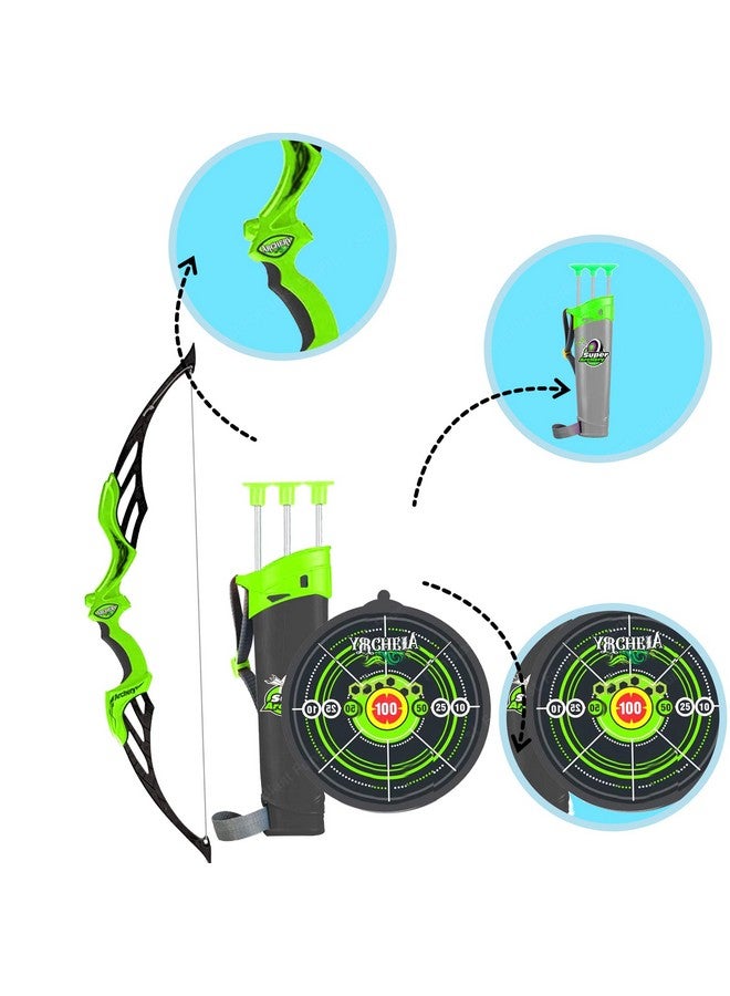 فنبلاست مجموعة ألعاب الرماية الرياضية البلاستيكية من فن بلاست مع ميزة الإضاءة ولوحة هدف بثلاثة سهام (متعددة الألوان) - Image 4