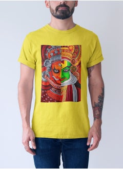 MERCH Kerala Culture: Theyyam and Kathakali T-Shirt - Embrace the Essence of God's Own Country  - Image 1