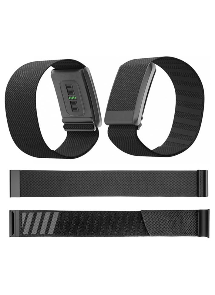 SPECTON - Nylon Bicep Band for Whoop 4.0 | Whoop 3.0, Breathable Nylon for Bicep, Including Black U shape Connector - Image 1