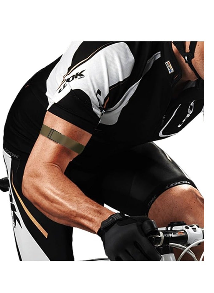 SPECTON - Nylon Bicep Band for Whoop 4.0 | Whoop 3.0, Breathable Nylon for Bicep, Including Black U shape Connector - Image 1