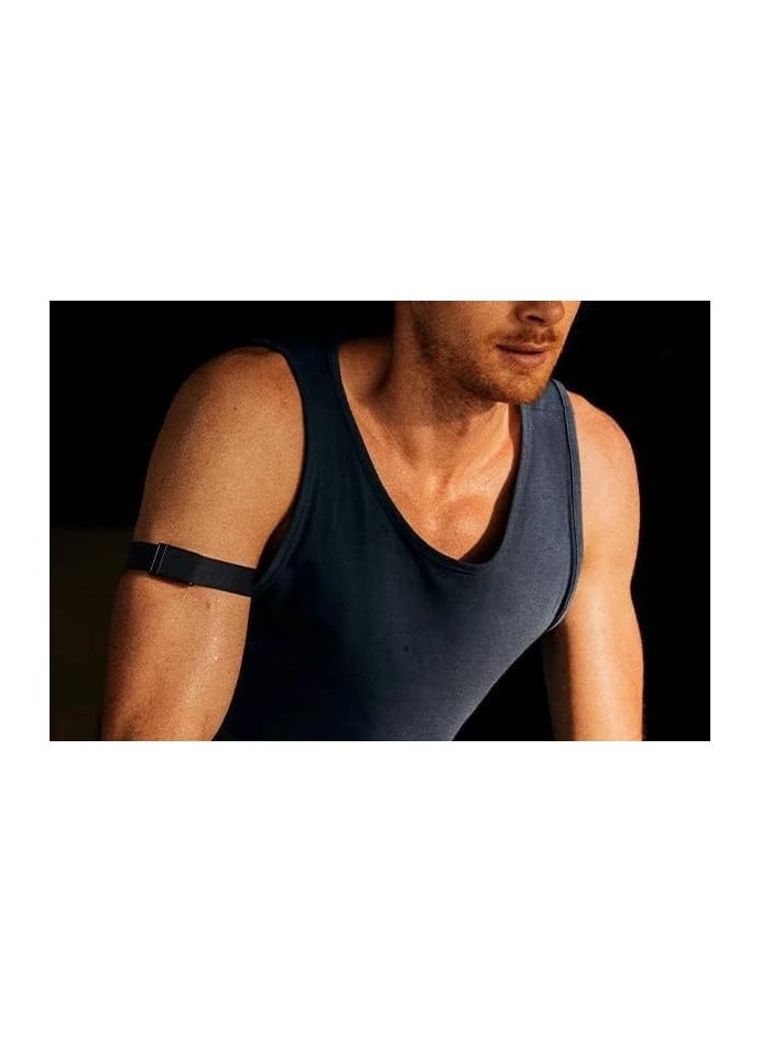SPECTON - Nylon Bicep Band for Whoop 4.0 | Whoop 3.0, Breathable Nylon for Bicep, Including Black U shape Connector - Image 1