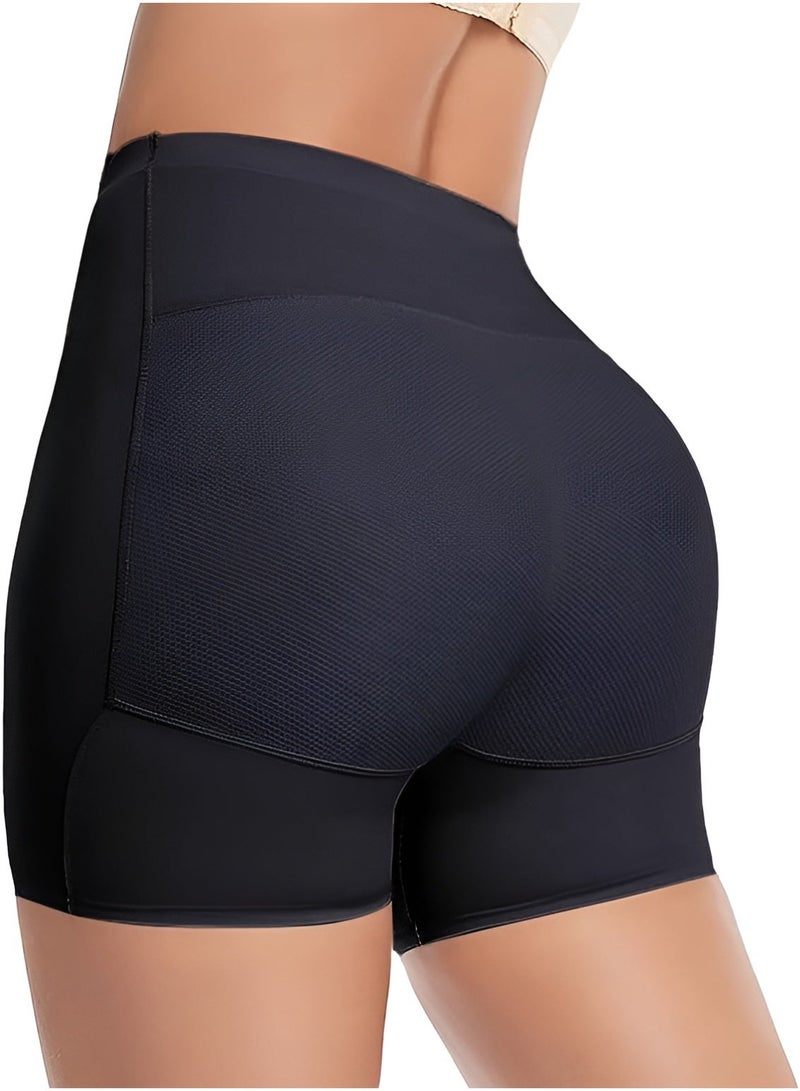 INFINITY PLUS Women High Waist Padded Butt Lifter Panties Seamless Body Shaper Panties with Tummy Control Invisible Fixed Butt Inserts Under Clothes for Daily Comfort and Natural Curved Look - Image 1